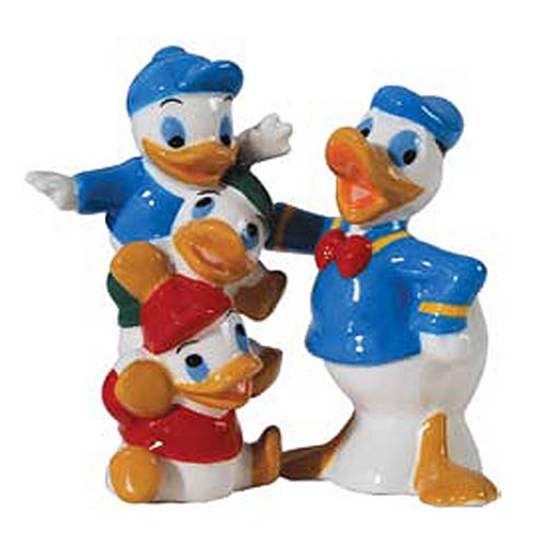 Donald Duck and Family Salt and Pepper Shakers